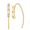 Nine West Gold Tone Stick Threader Earrings -Nine West Sales 5808132