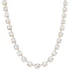Nine West Gold Tone Crystal Collar Necklace 2 Nine West Gold Tone Crystal Collar Necklace -Nine West Sales 5808430
