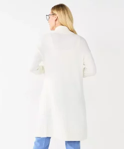 Women's Nine West Shawl Collar Cardigan -Nine West Sales 5826042 ALT