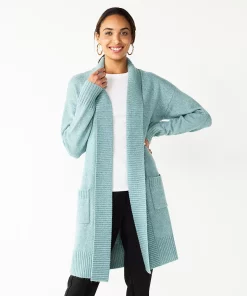 Women's Nine West Shawl Collar Cardigan -Nine West Sales 5826042 Lazy River
