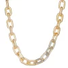 Nine West Gold Tone Link Collar Necklace -Nine West Sales 5893194