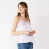Women's Nine West Lace Trim Cami 2 Women's Nine West Lace Trim Cami -Nine West Sales 5912645 Enlighten Purple