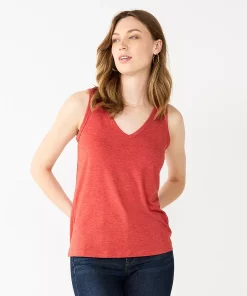 Women's Nine West Easy V-Neck Tank