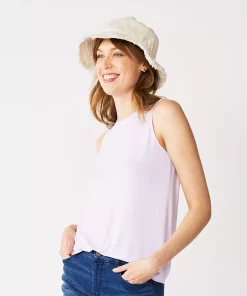 Nine West Essential Easy High-Neck Tank -Nine West Sales 6171805 Enlighten Purple