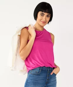 Nine West Sales 23 Nine West Essential Easy High-Neck Tank