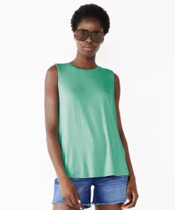 Nine West Essential Easy High-Neck Tank -Nine West Sales 6171805 Reef Green